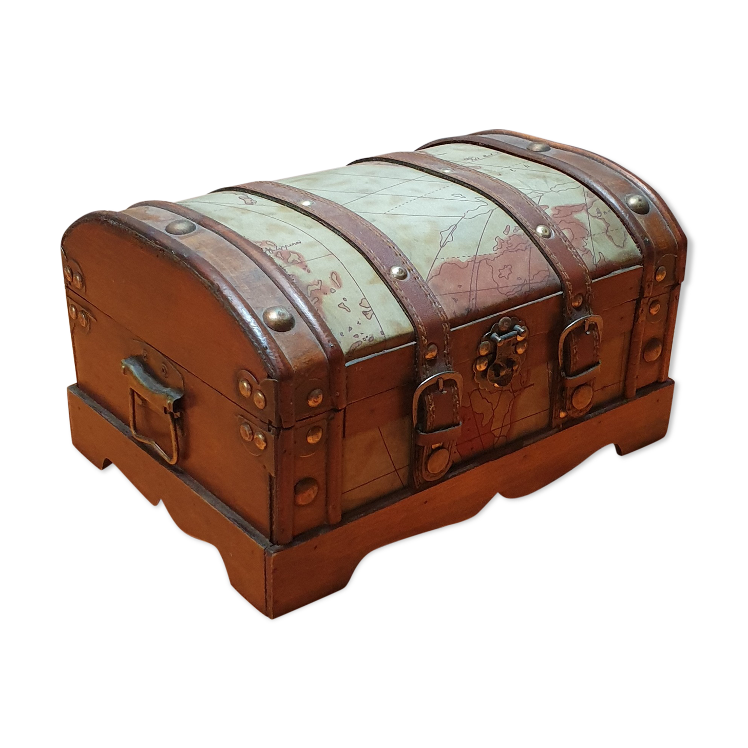 Wooden box "pirate style"