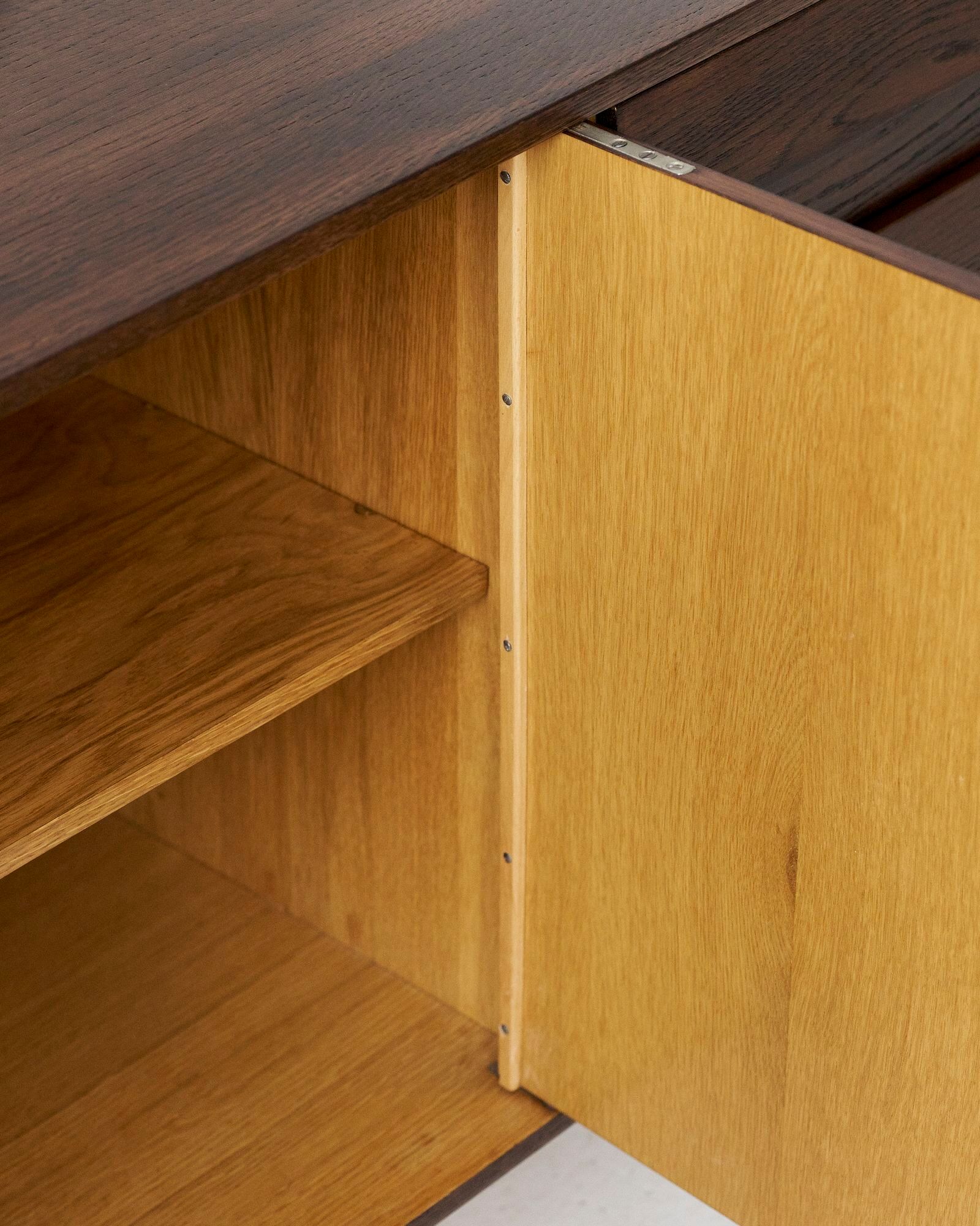 Oak enfilade U-460 by Jiří Jiroutek for Interier Praha