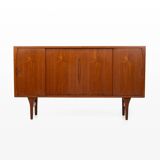 Sideboard in Teak and Oak by Henning Kjaernulf for Bruno Hansen, 1960s