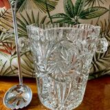 Glass ice bucket