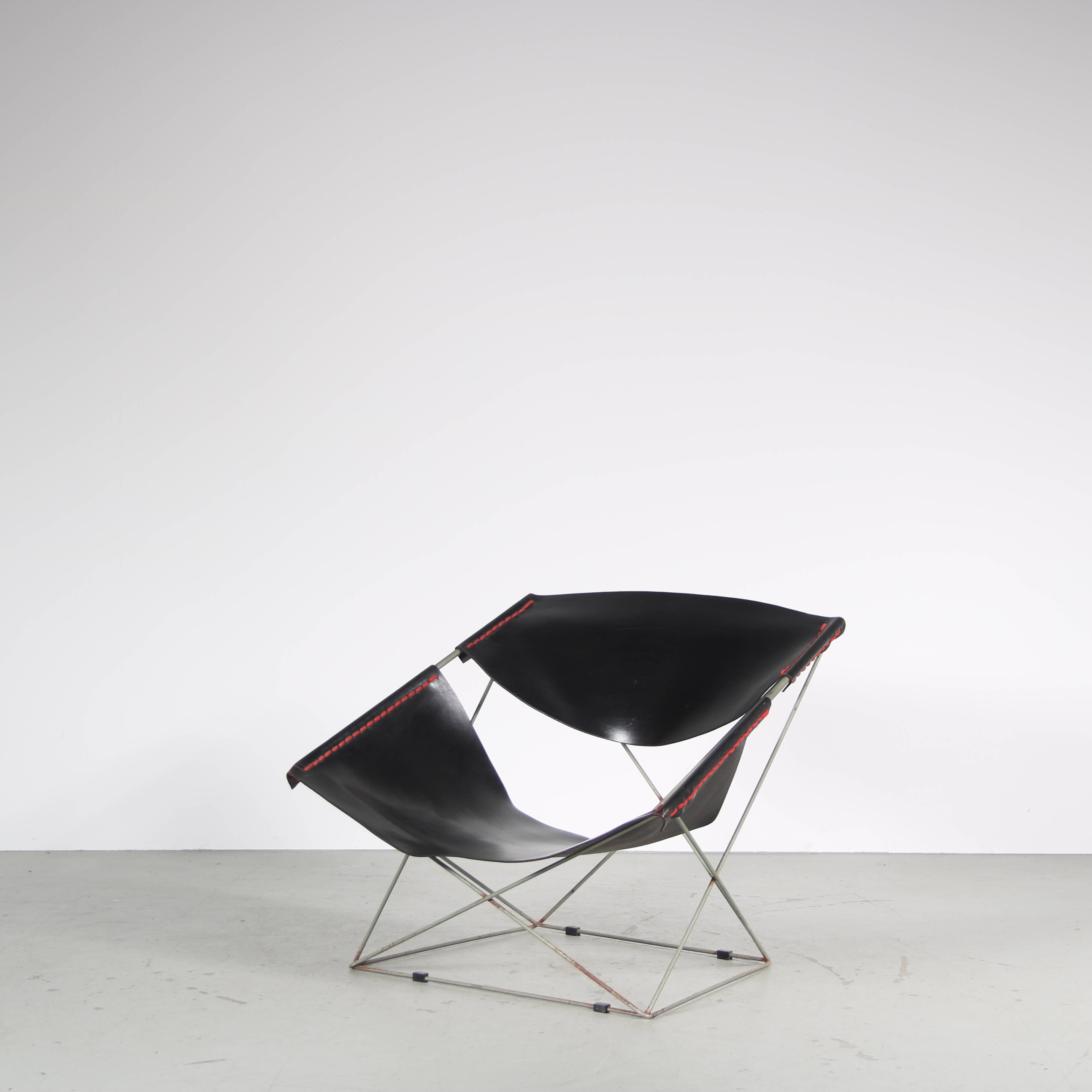 Pierre Paulin F675 “Butterfly” Chair by Artifort, Netherlands 1960