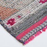 3x10 pastel wool vintage runner rug 309x98cm