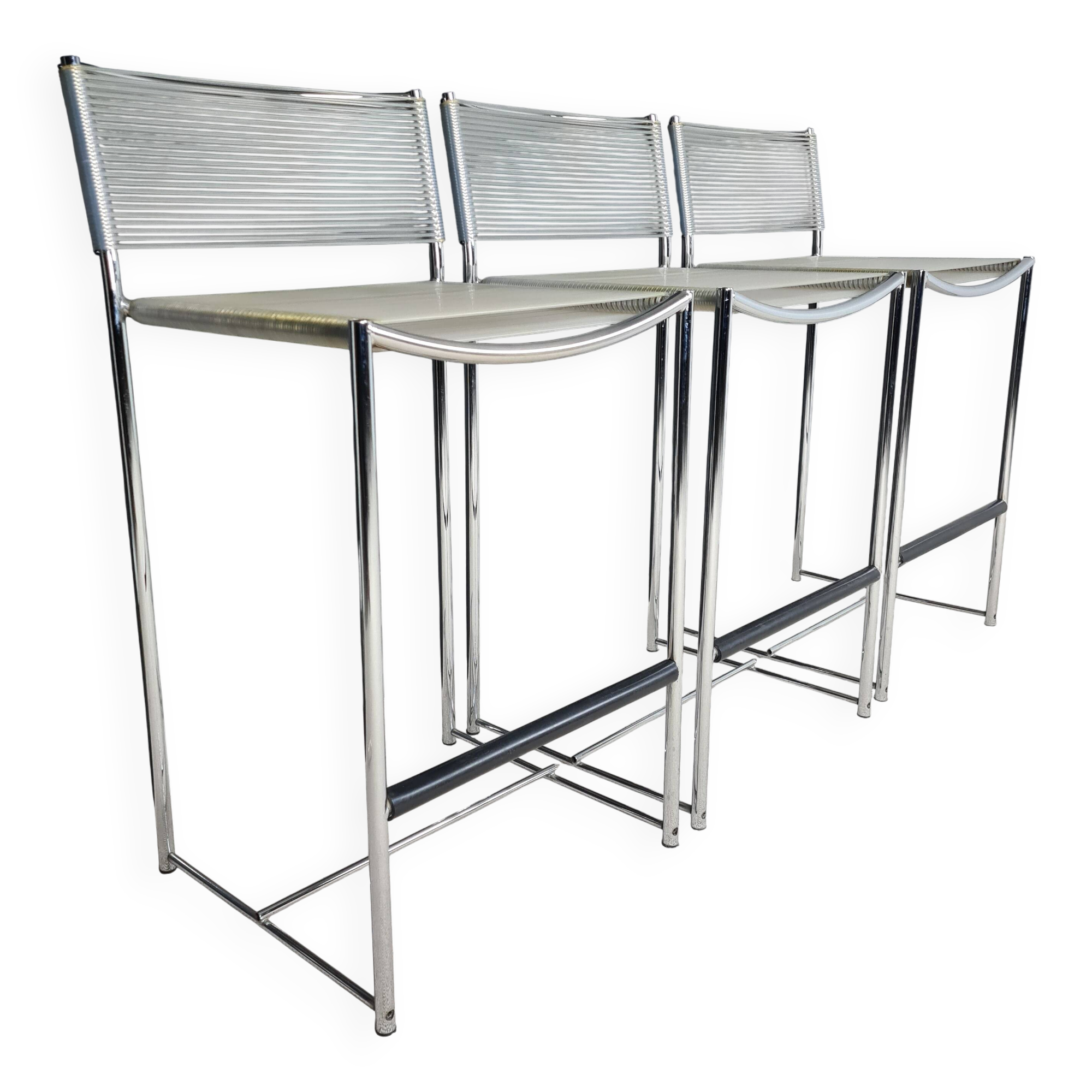 Chaises de bar "spaghetti " Giadomenico Belotti