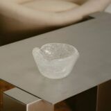 Free-form glass ashtray, 1970s