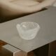Free-form glass ashtray, 1970s