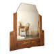 Vintage Art Deco Oak Mirror – 1920s/1930s