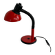 Red aluminor desk lamp from the 70s