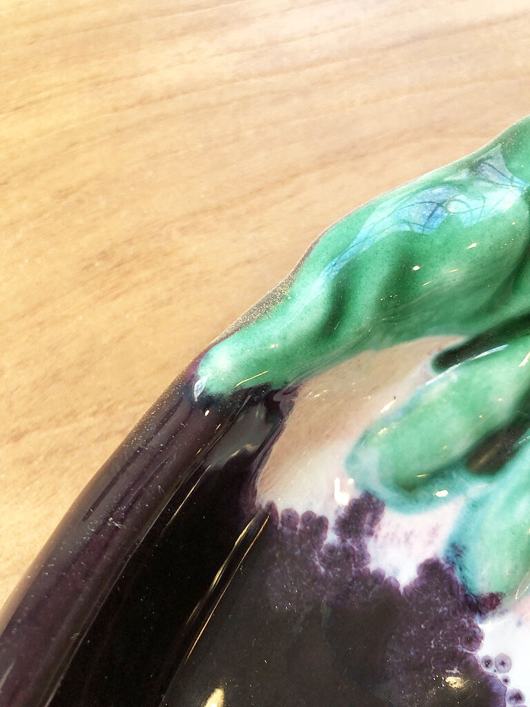 Vallauris "Aubergine" flat butter