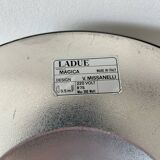 Paire d’appliques vintage, métal chromé, Italie 1970