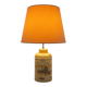 Italian ceramic lamp signed M Vanni Firenze with Orientalist decoration.