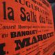 Poster "Inauguration Holiday Hall" - Pujols-sur-Ciron - 1935