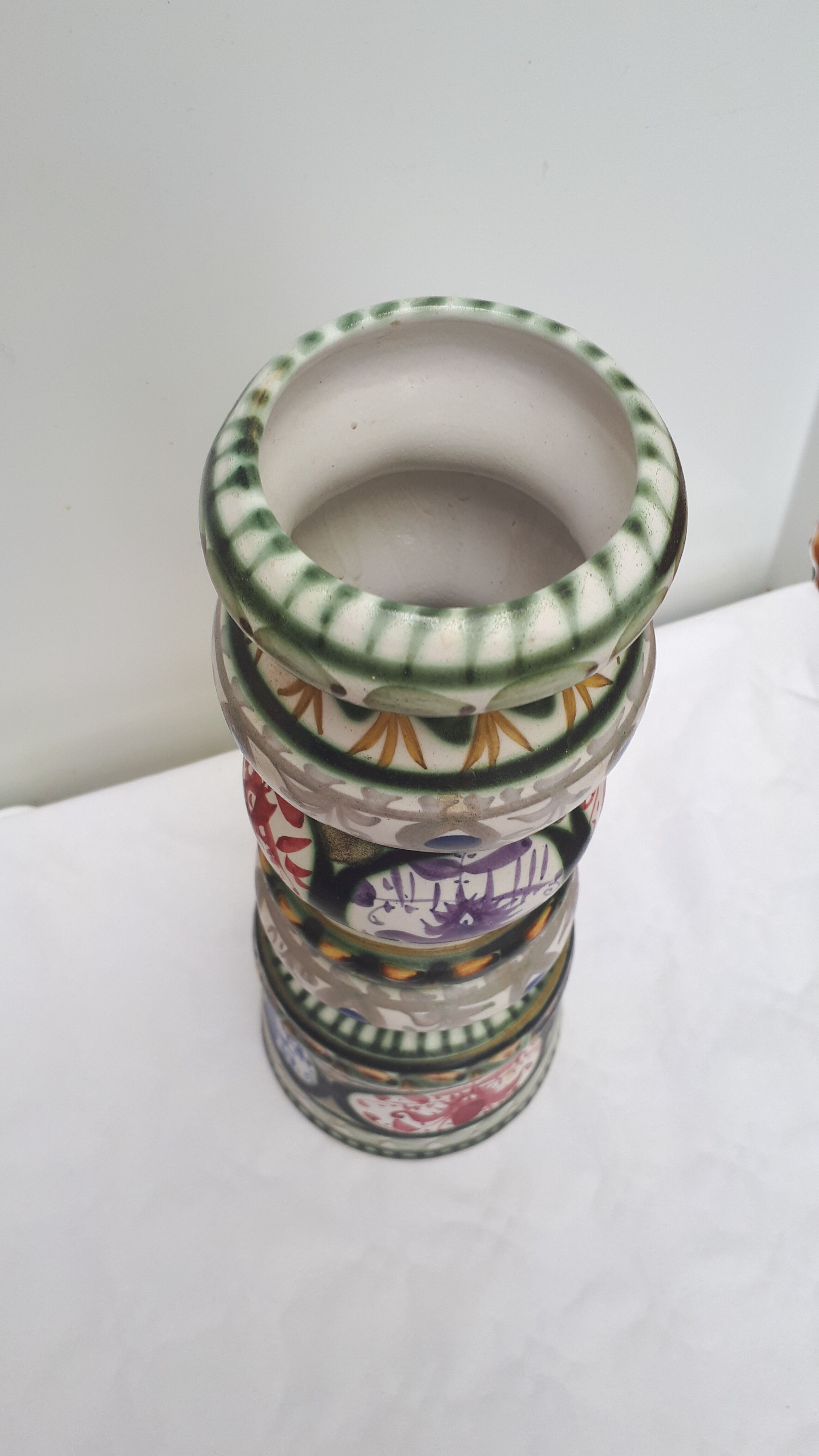 Vase Keraluc Quimper vintage