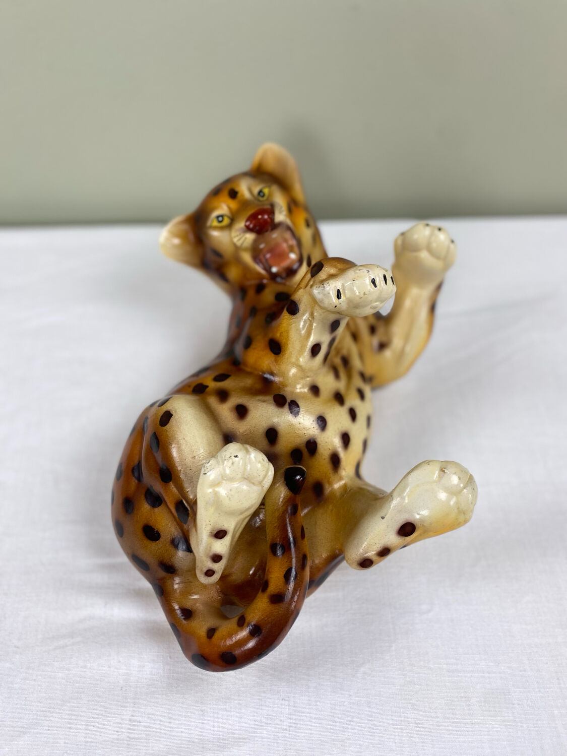 Ceramic leopard