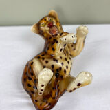Ceramic leopard