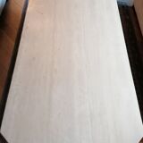 octagonal travertine coffee table;   Italian design