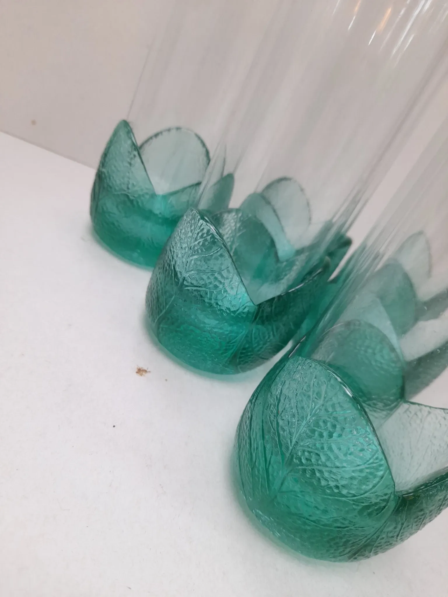 Set of Italian glasses L.A.C.S. alexandrite