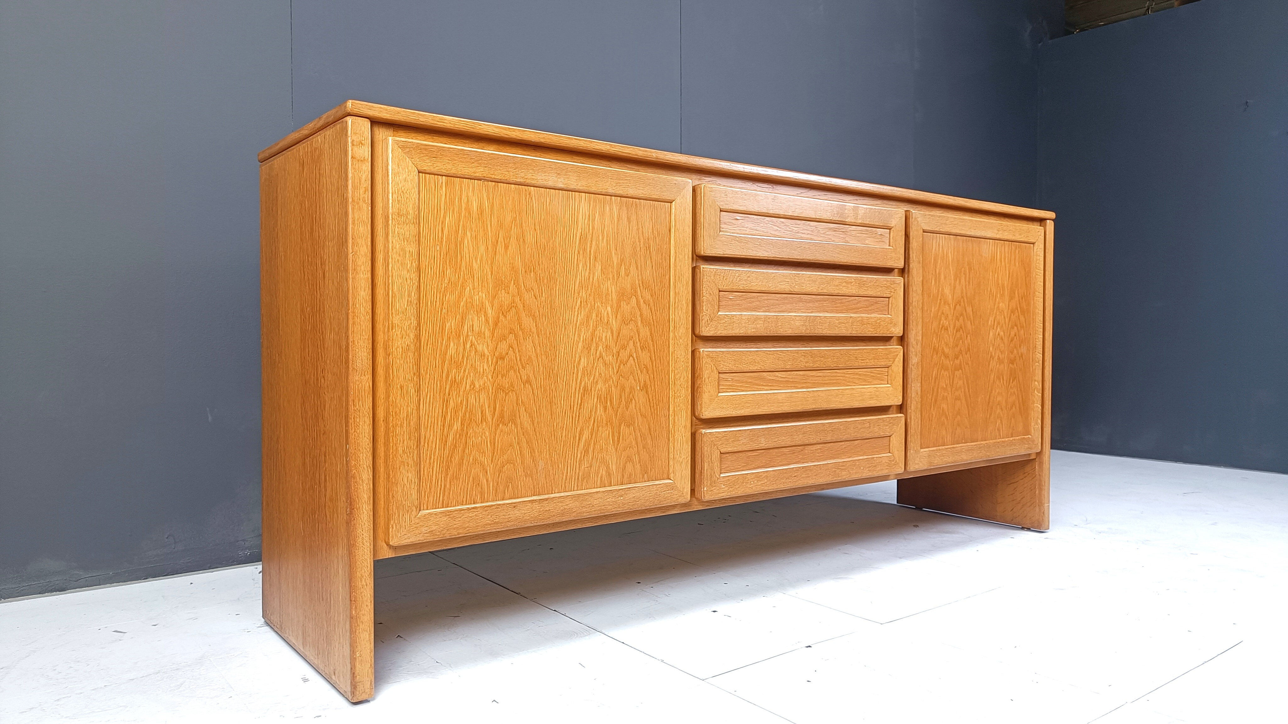 Vintage oak sideboard, 1960s