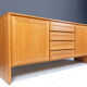 Buffet en chêne vintage, années 1960