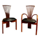 Chair and armchair set by Torstein Nielsen