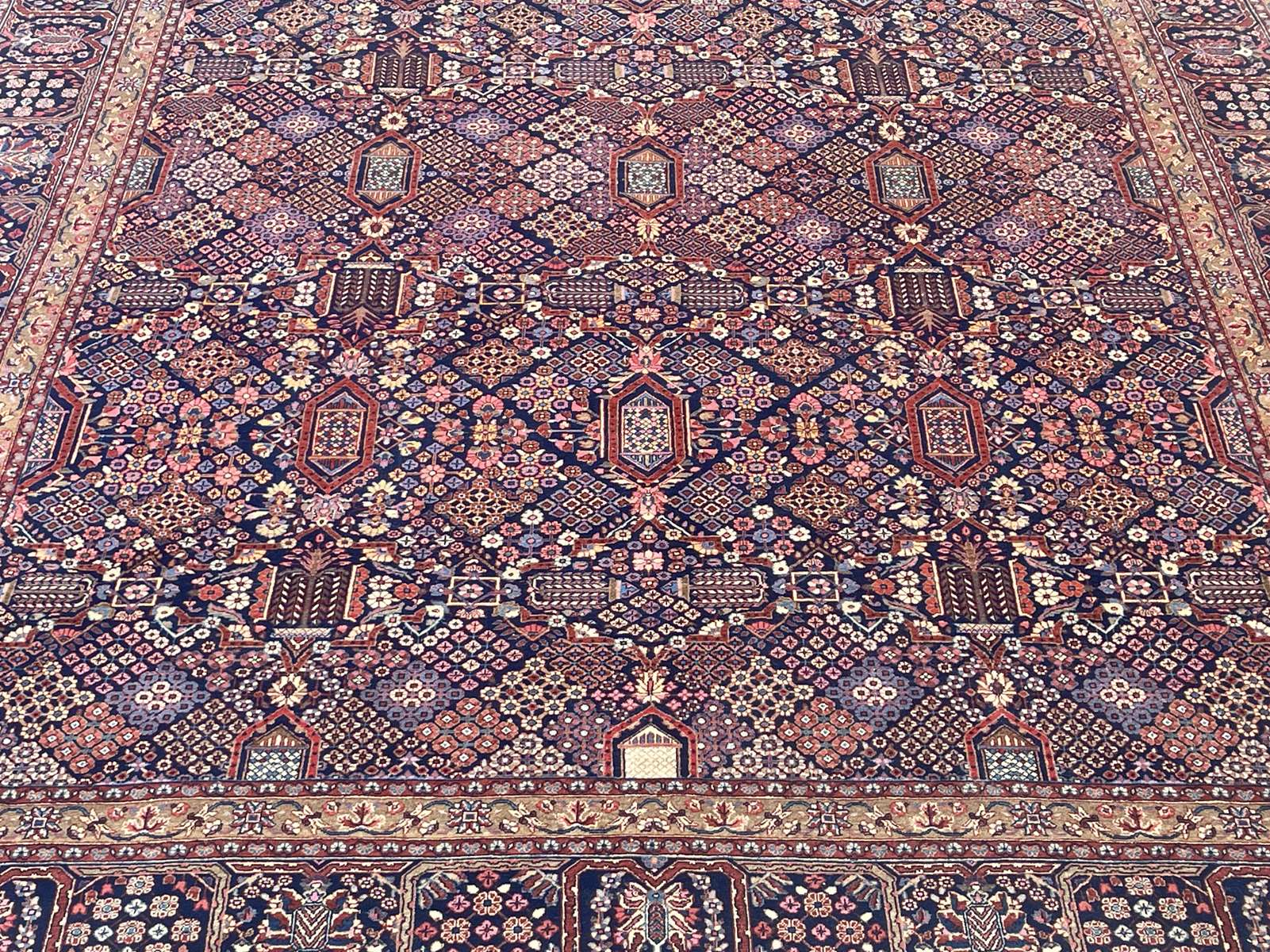 handmade wool Iranian rug