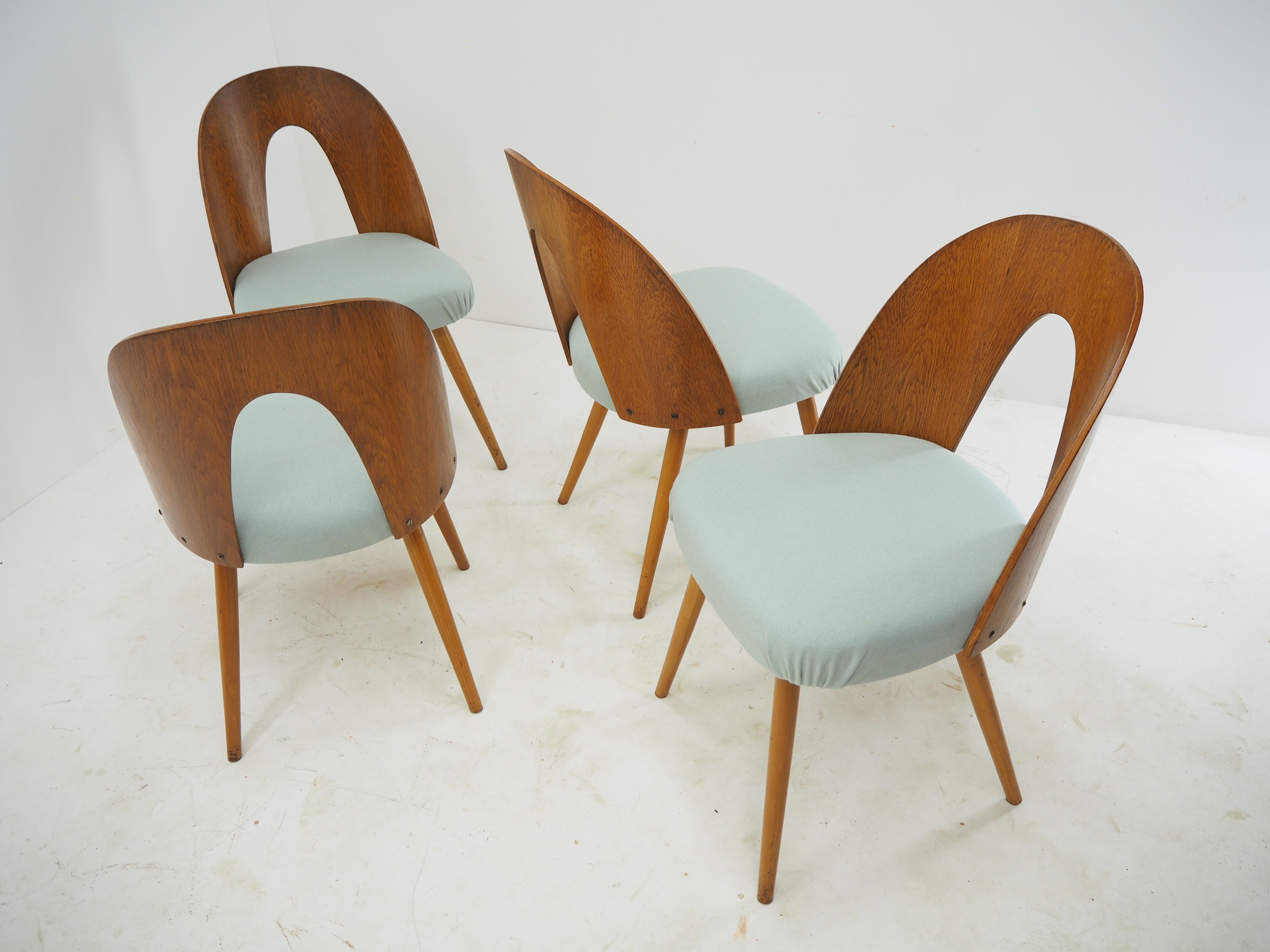 1960s Antonin Suman Dining Chairs , Set of 4