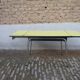 Yellow formica table