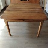 Solid oak farm table