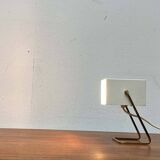 Modern mid-century German cube table lamp by Kaiser Leuchten, 1960s.