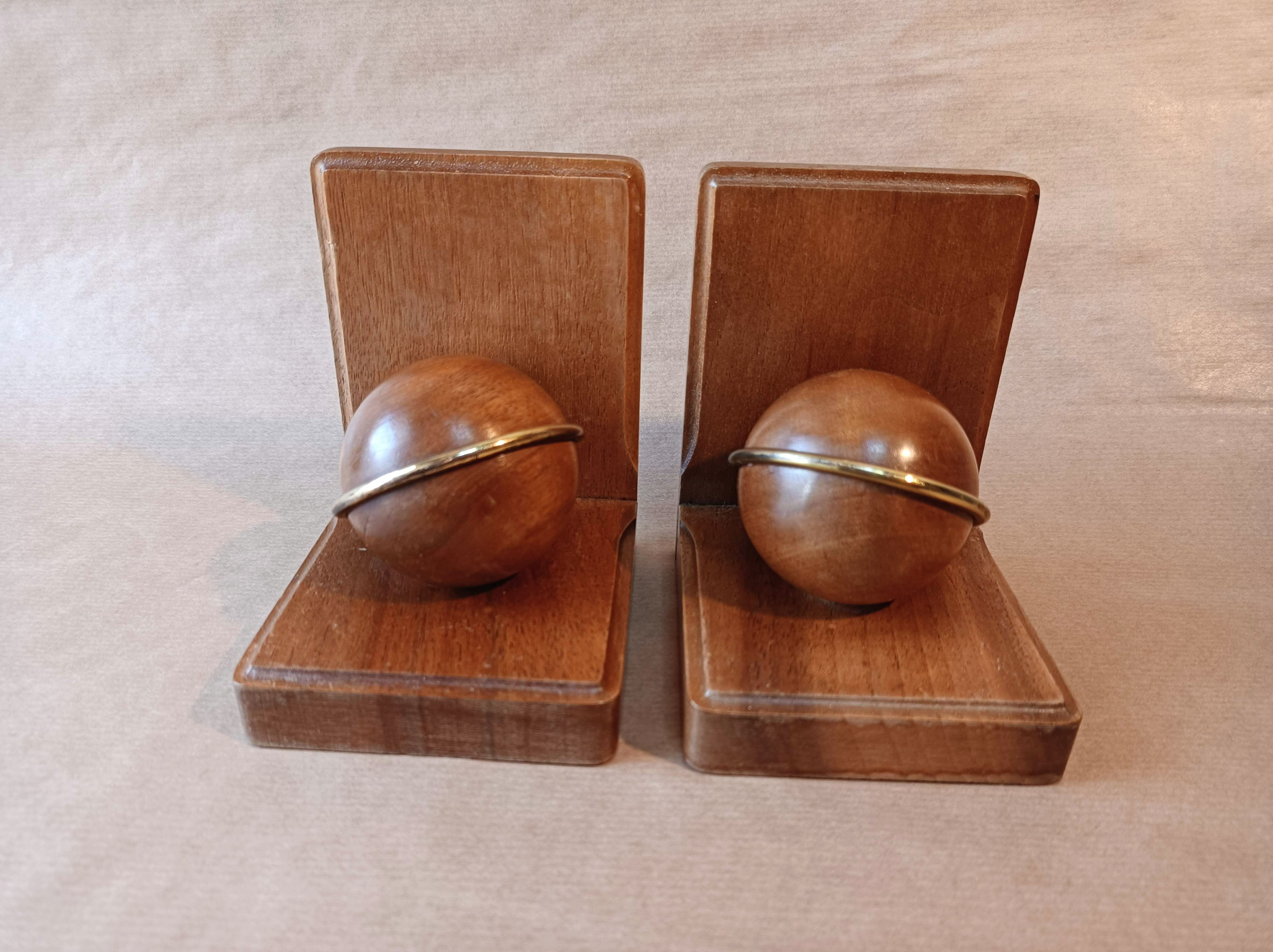 Wood book-clamts Meho, Swiss 50s/60s