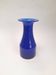 Scandinavian vase in cobalt blue opaline.