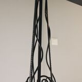 Suspension art déco 1930 fer forgé