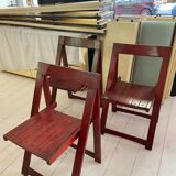 Set of 3 folding chairs