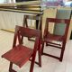 Lot de 3 chaises pliantes