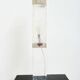 Table lamp in plexiglass and aluminium, Italy, 1970s