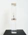 Table lamp in plexiglass and aluminium, Italy, 1970s