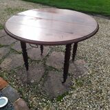 Round Half Moon Console Table