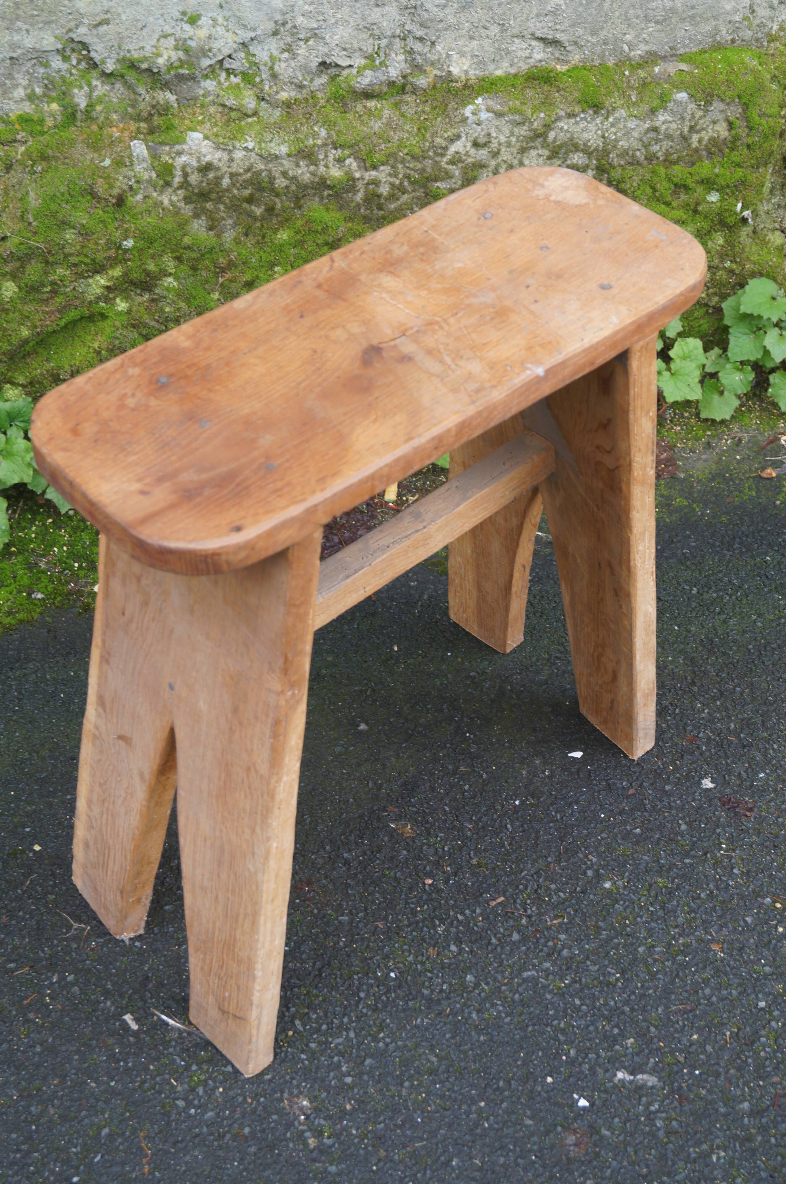 Brutalist design stool