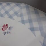 Vintage round-capped plate Digoin Sarreguemines model Bastia 231106