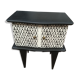 Chevet ou meuble d’appoint vintage  noir et blanc