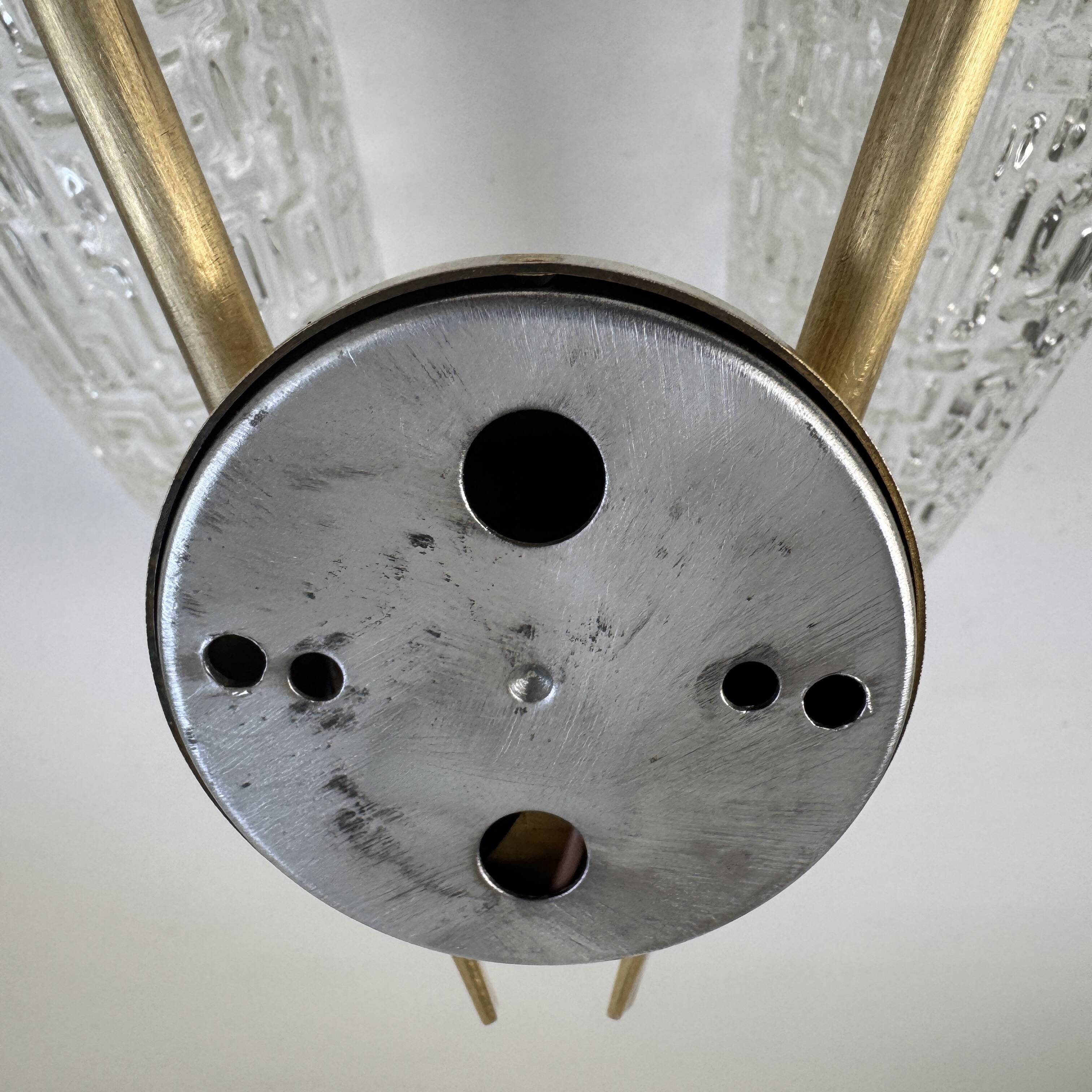 Pair of vintage double wall sconces "MAISON ARLUS"