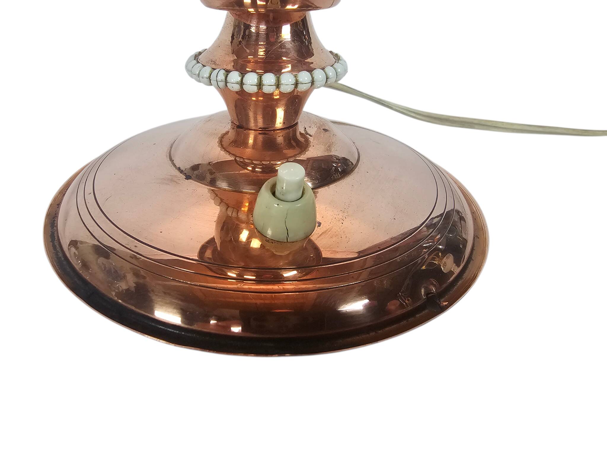 Art Deco - Goblet lamp - copper - Uplighter - Holland - 1st half of the 20t