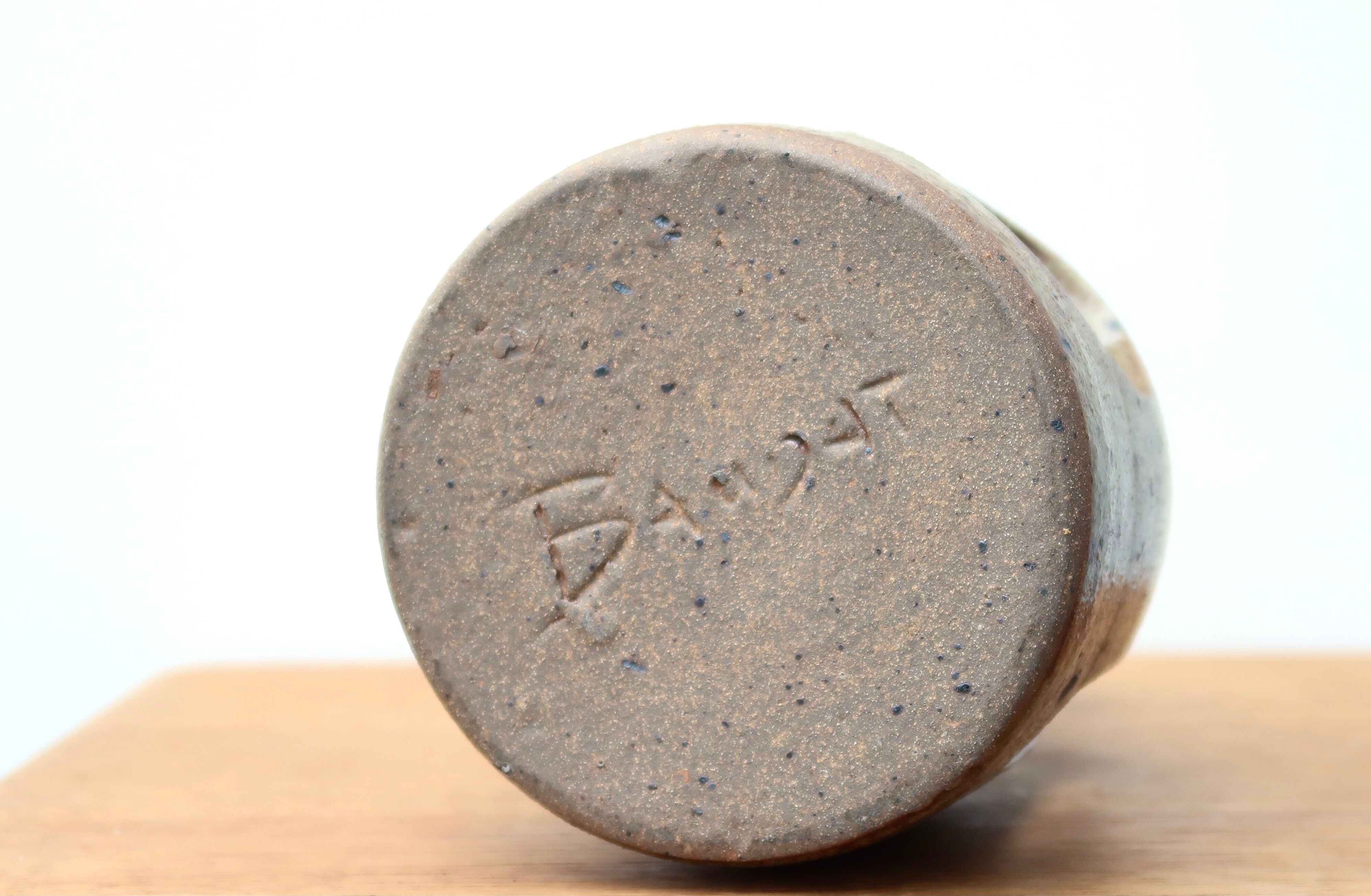 Sandstone candlestick lantern, 60s