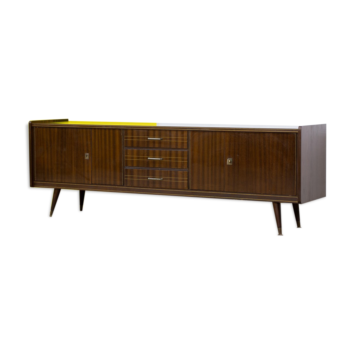 Vintage Scandinavian sideboard – 198 cm
