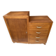 Petite armoire-commode asymétrique vintage