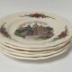 Sarreguemines Obernai dessert plates