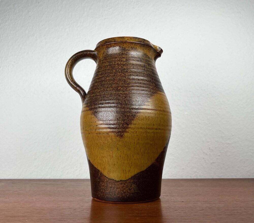 Ceramic Jug and Bowl Set, German Mid-Century Trenck Keramik Kellinghusen, 1960s, Set of 2