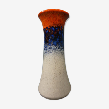 Vase ouest-allemand, céramique Jasba, 0201020