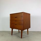 Midcentury teak chest of drawers 1960s