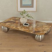 Table basse exclusive en onyx