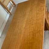 Vintage modernist oak desk